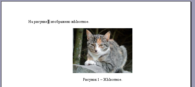как сделать нумерацию рисунков в word