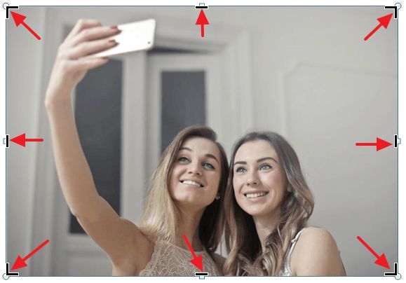 элементы, которые используются для обрезки картинки